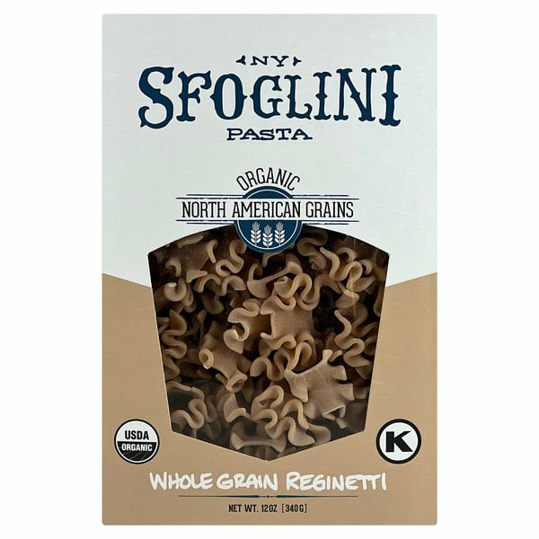 Dry Pasta Sfoglini Pasta Shop Organic Whole Grain Reginetti hero