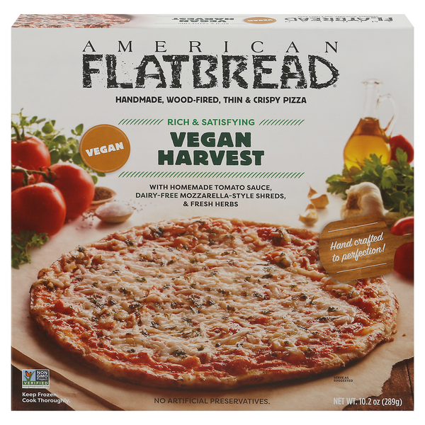 Frozen Pizza American Flatbread Pizza, Vegan Harvest hero