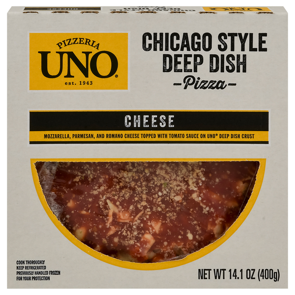 Frozen Pizza Pizzeria Uno Pizza, Cheese, Chicago Style Deep Dish hero