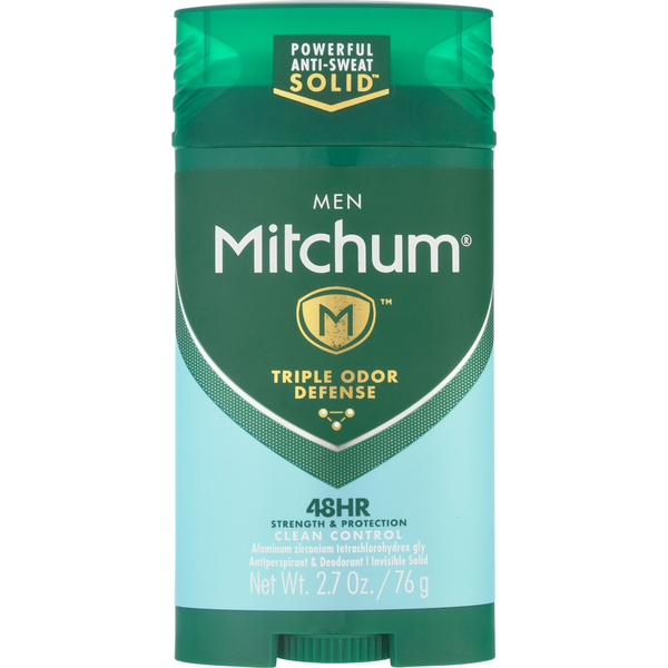 Deodorants Mitchum Antiperspirant & Deodorant, Triple Odor Defense, Men hero