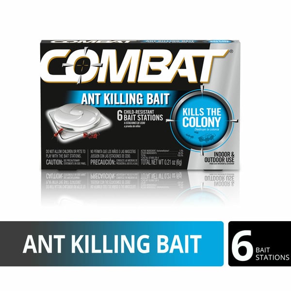 Combat Ant Killing Bait Station for Indoor and Outdoor Use, Child-Resistant hero