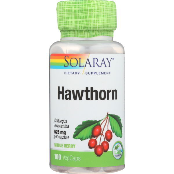 Cardiovascular Solaray Hawthorn hero