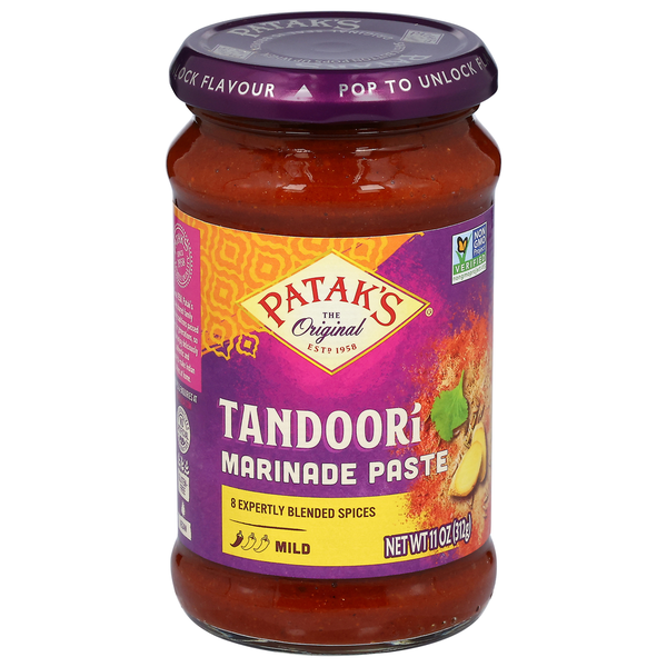 Patak's Marinade Paste, Tandoori, Mild hero