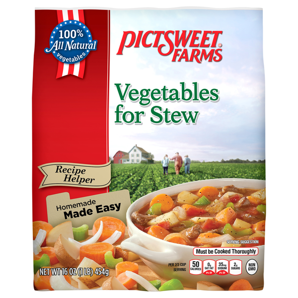 Prepared Soups & Salads Pictsweet Farms Vegetables for Stew hero