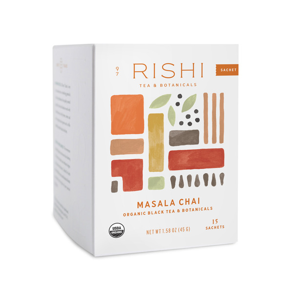 Tea Rishi Tea & Botanicals Masala Chai, Tea Sachets hero