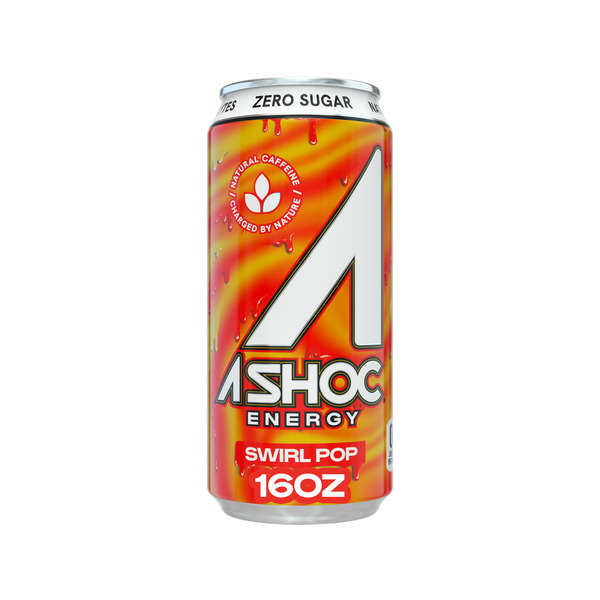 Energy & Sports Drinks A Shoc Swirl Pop Smart Energy Drink hero