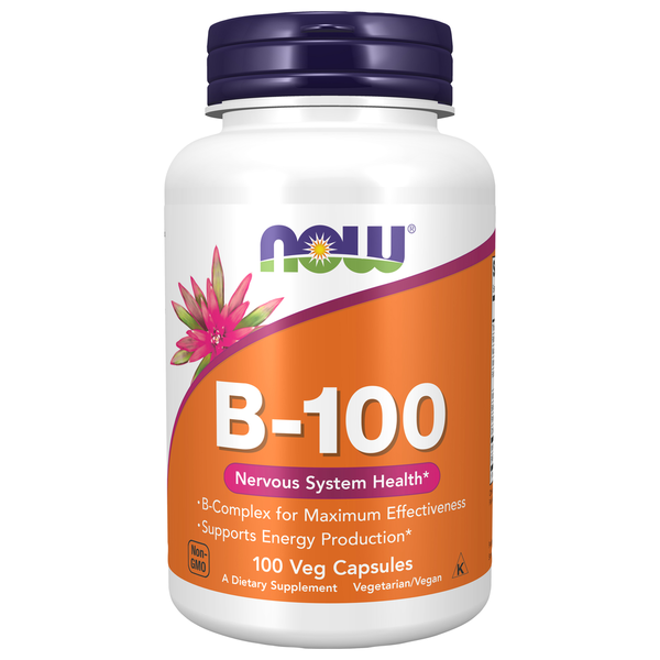 Vitamins & Supplements NOW Vitamin B 100 hero