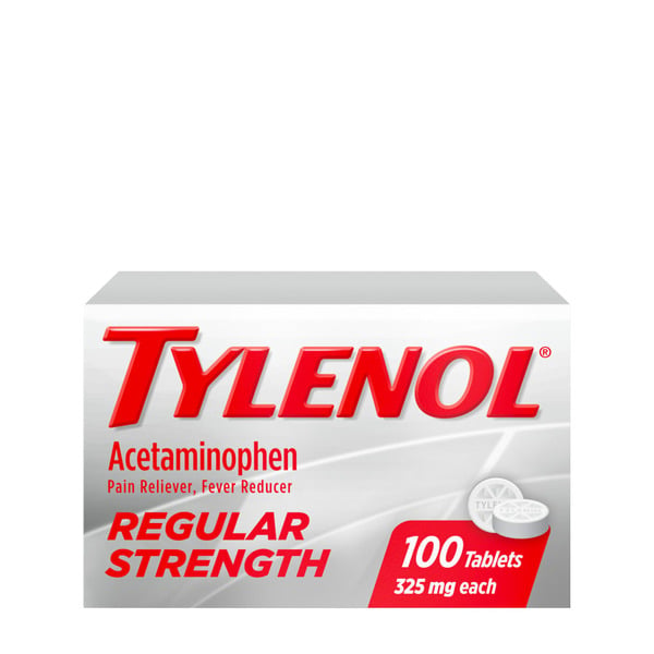 Pain Relief TYLENOL Regular Strength Tablets With 325 Mg Acetaminophen hero