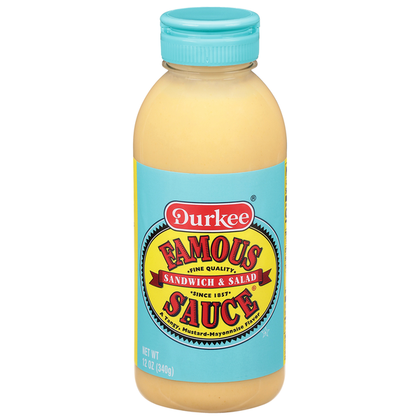 Marinades & Meat Preparation Durkee Famous Sauce Sauce, Sandwich & Salad, Famous hero