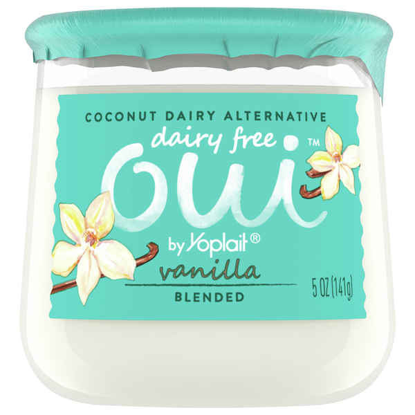 Yogurt/Kefir Yoplait Oui Coconut Dairy Alternative, Dairy Free, Vanilla, Blended hero