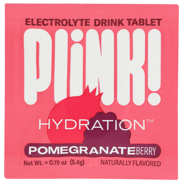 Plink! Hydration Pomegrante Pkt hero