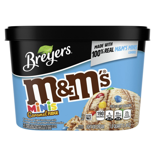 Ice Cream & Ice Breyers Ice Cream M+M hero