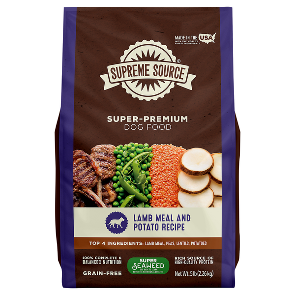 Dog Food Supreme Source Dog Food, Lamb Meal and Potato Recipe, Grain-Free, Super-Premium hero