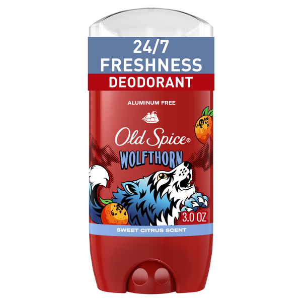 Deodorants Old Spice Aluminum Free Deodorant for Men, Wolfthorn hero