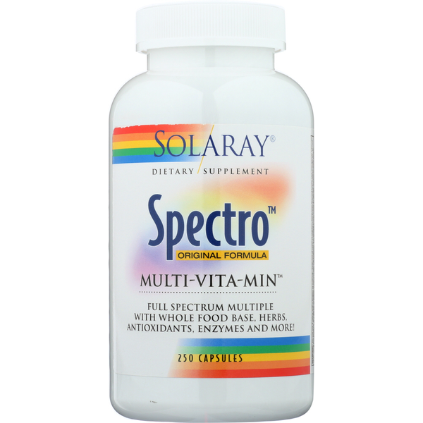 Multi Vitamins Solaray Spectro Multi-Vitamin hero