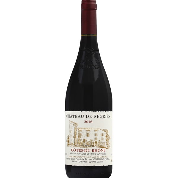 Red Wines Chateau De Segries Wine, Red Rhone hero