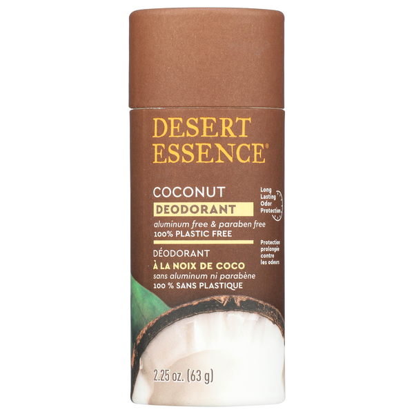 Desert Essence Coconut Deodorant hero