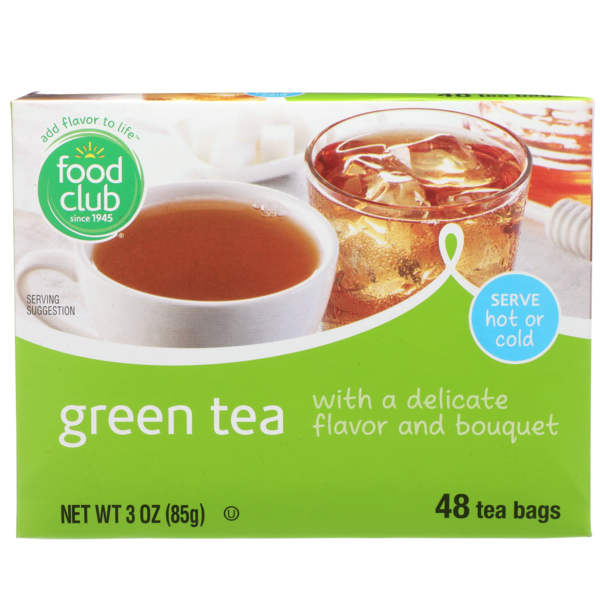 Tea Food Club Green Tea Bags hero