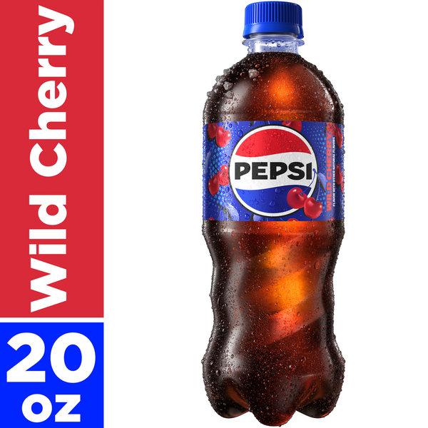 Soft Drinks Pepsi Wild Cherry, Soda hero