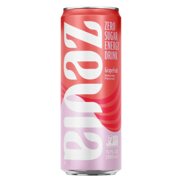 Energy & Sports Drinks Zevia Zero Sugar Grapefruit Energy hero