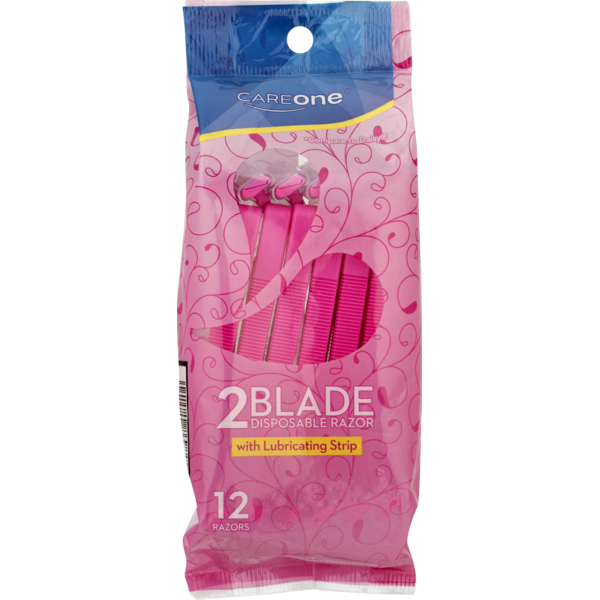 Shave Needs CareOne Women's 2-Blade Disposable Razor hero