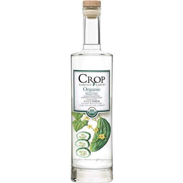 Spirits Crop Harvest Earth Organic Cucumber Vodka hero