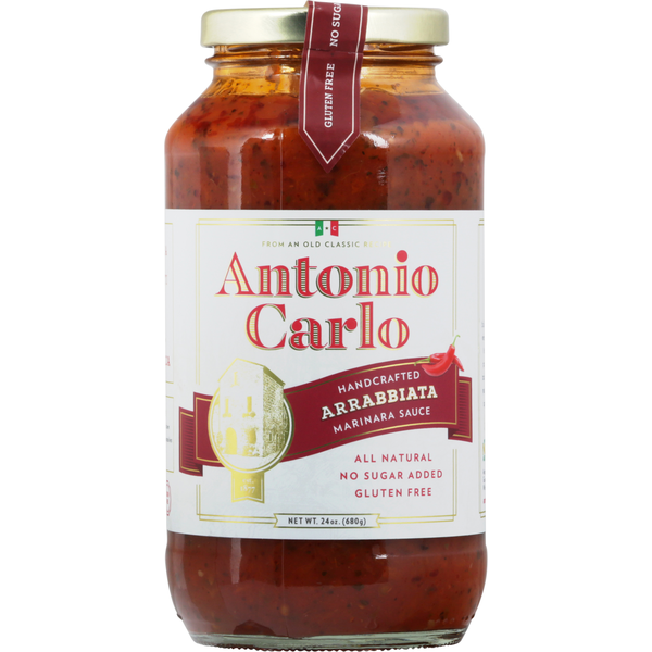 Condiments Antonio Carlo Marinara Sauce, Arrabbiata hero