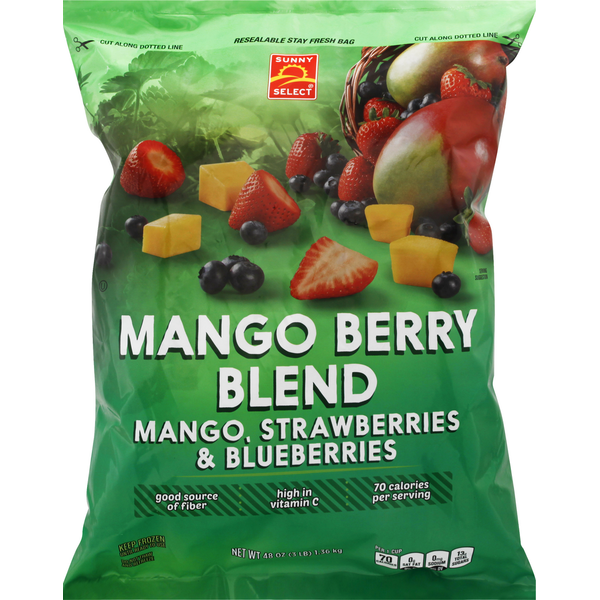 Frozen Juice Sunny Select Mango Berry Blend hero