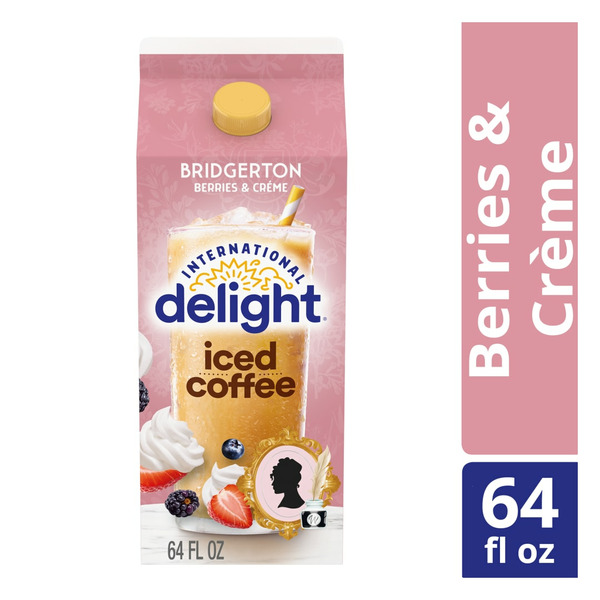 International Delight Bridgerton Berries & Creme Iced Coffee hero