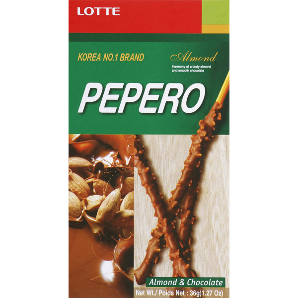 Candy & Chocolate Lotte Pepero, Almond hero