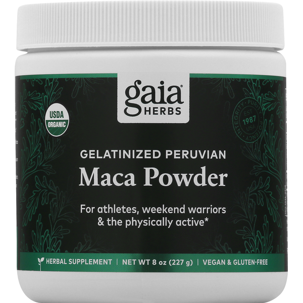 Vitamins & Supplements Gaia Herbs Maca Powder hero