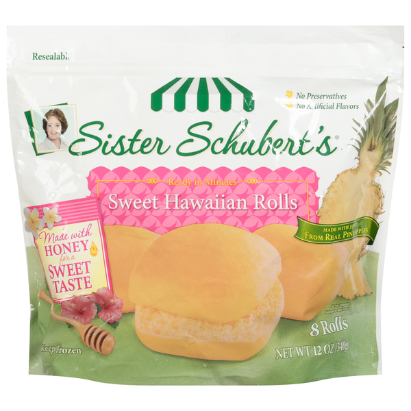 Buns & Rolls Sister Schubert's Hawaiian Rolls, Sweet hero