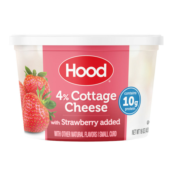 Other Creams & Cheeses Hood Cottage Cheese with Strawberry hero