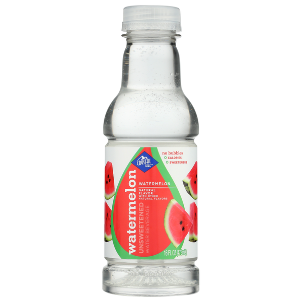 Juice & Nectars Crystal Lake Watermelon Unsweetened Flavored Water hero