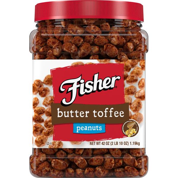 Fisher Peanuts, Butter Toffee hero