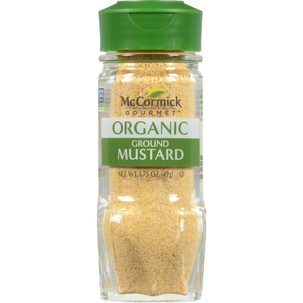 Spices & Seasonings McCormick Gourmet™ Organic Ground Mustard hero