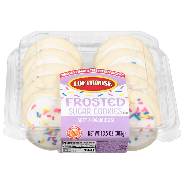 Cookies & Cakes Lofthouse Sugar Cookies, Frosted hero