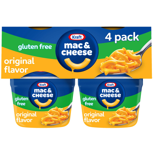 Instant Foods Kraft Gluten Free Original Mac & Cheese Macaroni and Cheese Dinner hero