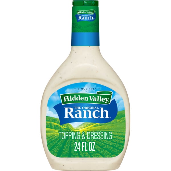 Holiday Items Hidden Valley Original Ranch Salad Dressing & Topping hero