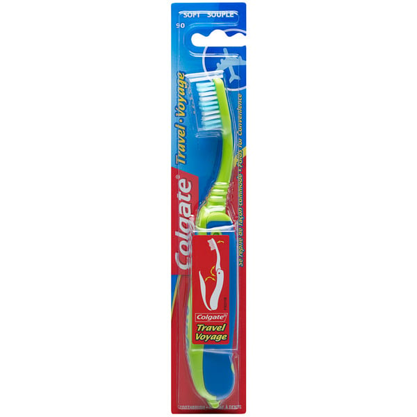 Oral Care Colgate Adult Manual Travel Toothbrush, Soft hero