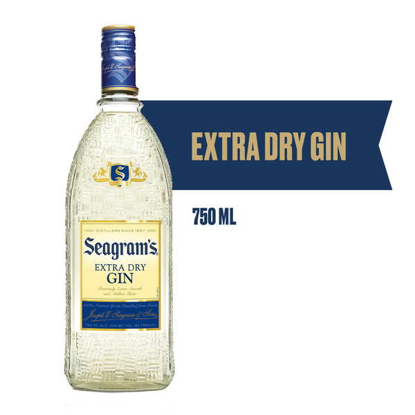 Spirits Seagrams Gin Extra Dry Gin hero