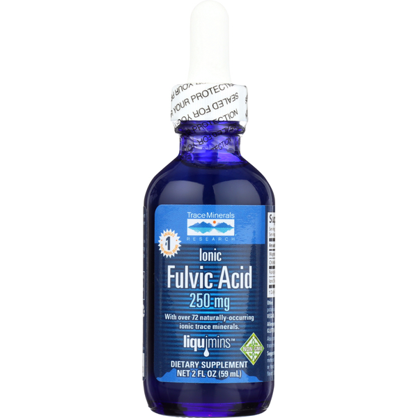 Vitamins & Minerals Trace Minerals Ionic Fulvic Acid 250 Mg hero