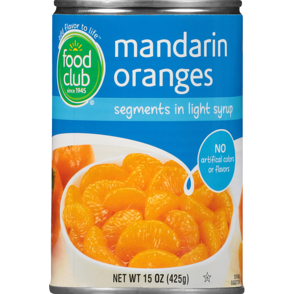 Canned Fruit & Applesauce Oranges, Mandarin hero