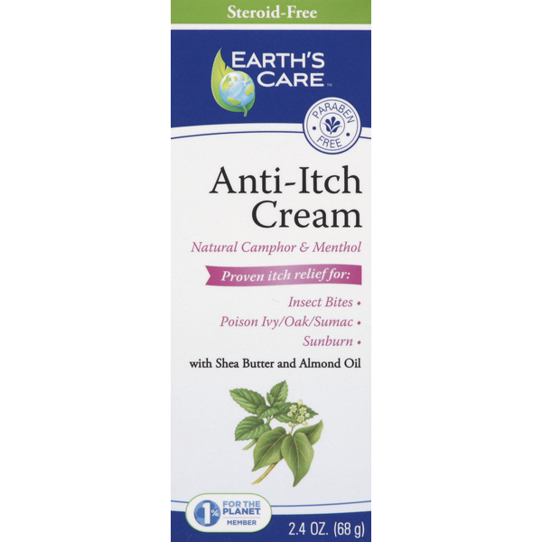 First Aid Earth's Care Anti-Itch Cream hero