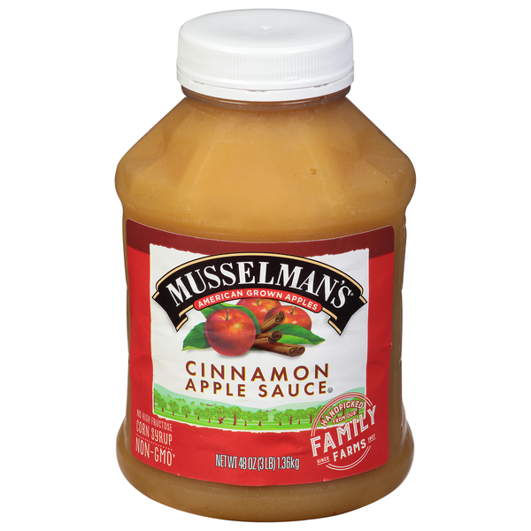 Canned Fruit & Applesauce Musselman's Cinnamon Apple Sauce hero