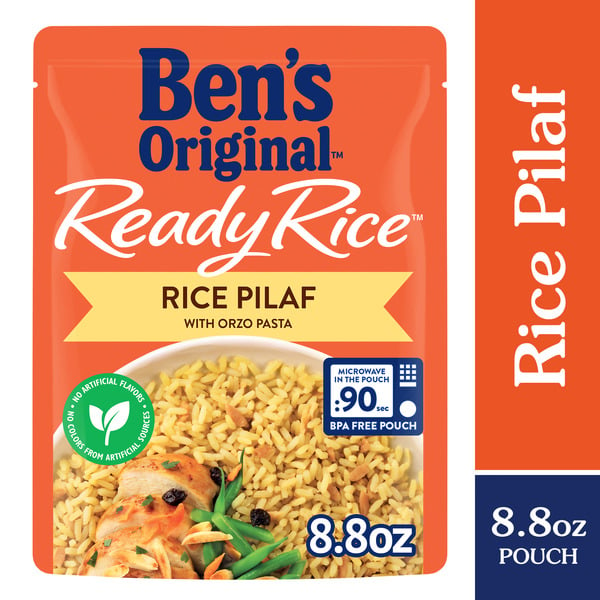 Instant Foods Ben's Original Rice Pilaf Flavored Rice Easy Dinner Side hero