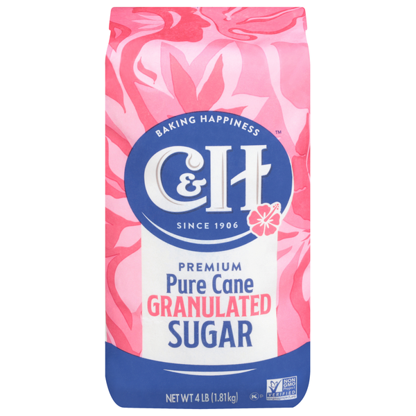 Baking Ingredients C&H White Sugar hero