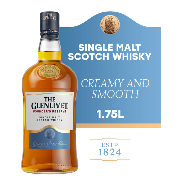 Scotch The Glenlivet Founder's Reserve Single Malt Scotch Whisky hero