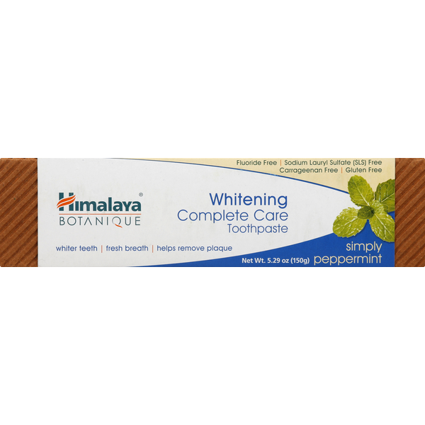 Oral Hygiene Himalaya Toothpaste, Complete Care, Peppermint, Whitening hero