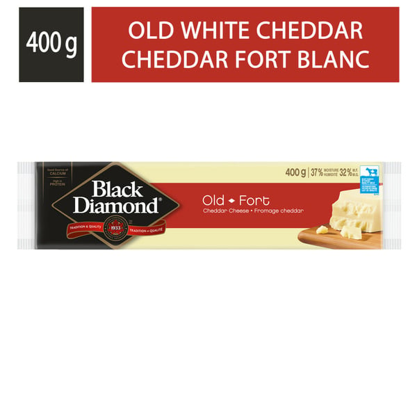 Packaged Cheese Black Diamond Cheddar Cheese White Old hero